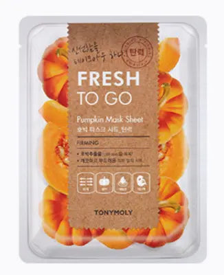 TONYMOLY Fresh To Go Pumpkin Mask Sheet 1ea 1Box (10ea)