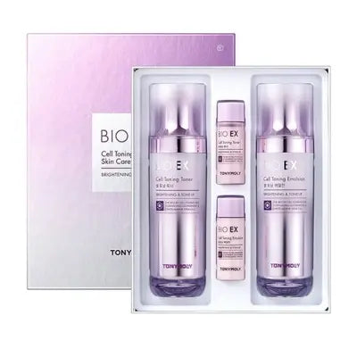 TONYMOLY BIO EX CELL TONING SKIN CARE SET 130ml+130ml+20ml 1Box (3ea)