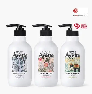 TONYMOLY AVETTEWHITE MUSK PERFUMEBODYWASH 400ml 1Box (6ea)