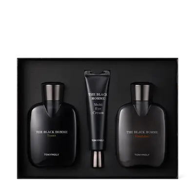 TONYMOLY THE BLACK HOMME SKIN CARE SET 160ml+160ml+30ml 1Box (3ea)