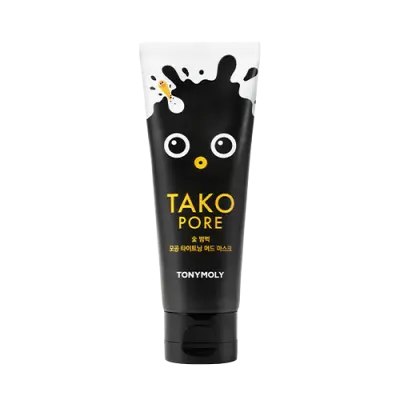 TONYMOLY Takopore Charcoal Pore Tightening Mud Mask 100g 1Box (6ea)