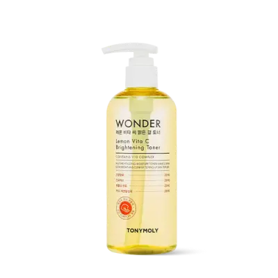 TONYMOLY Wonder Lemon Vita C Brightening Toner 300ml 1Box (6ea)