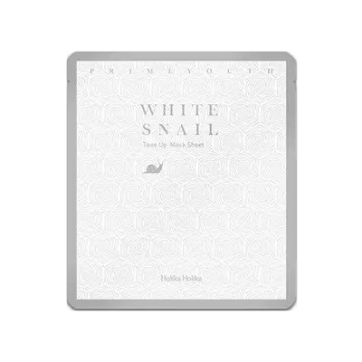 holikaholika Prime Youth White Snail Tone-up Mask Sheet 30g 1Box (30ea)