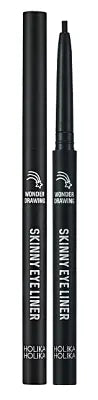 holikaholika WONDERDRAING SKINNY EYELINER 01 REAL BLACK 1Box (30ea)