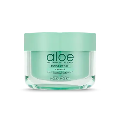 holikaholika Aloe Soothing Essence 80% Molisturzizing Cream 100ml 1Box (30ea)