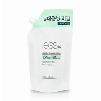 holikaholika HOLIKA HOLIKA Less On Skin Cleansing Water Refill 500ml 1Box (1ea)