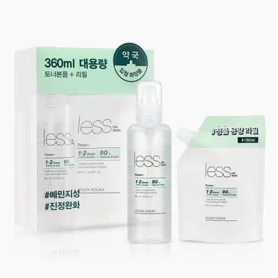 holikaholika HOLIKA HOLIKA Less On Skin Toner Refill Set (180ml+180ml+180ml) 1Box (1ea)
