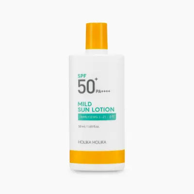 holikaholika HOLIKA HOLIKA Mild Sun Lotion SPF50+ PA++++ 50ml 1Box (1ea)