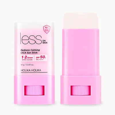 holikaholika HOLIKA HOLIKA Less on Skin Redness Calming CICA Sun Stick SPF50+ 14g 1Box (1ea)