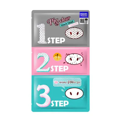 holikaholika HOLIKA HOLIKA Pig Clear Blackhead 3-Step Kit 7g*5ea 1Box (1ea)