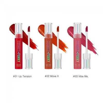 holikaholika HOLIKA HOLIKA Leather Fit Lip Lacquer 01 UP TENSION 4.2g 1Box (1ea)