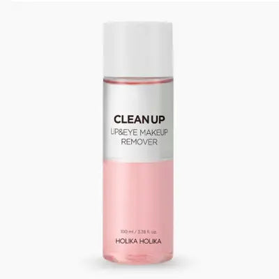 holikaholika HOLIKA HOLIKA Clean Up Lip & Eye Makeup Remover [Water Proof] 100 ml 1Box (1ea)
