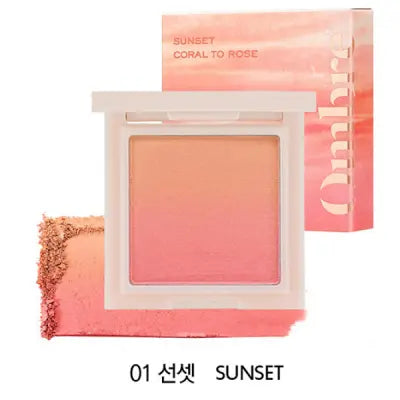 holikaholika HOLIKA HOLIKA Ombre Blush Shading 01 SUNSET 10g 1Box (1ea)