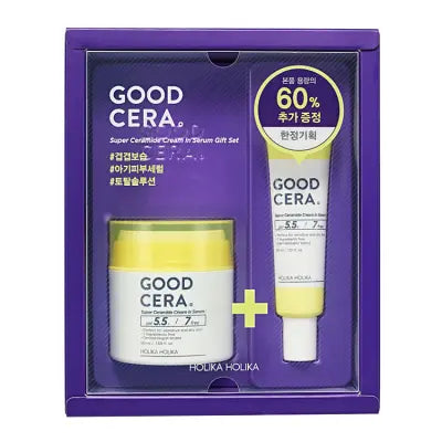holikaholika HOLIKA HOLIKA Good Cera Super Ceramide Cream in Serum 50ml+30ml 1Box (1ea)