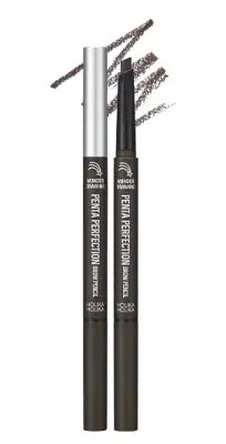 holikaholika Wonder Drawing Penta Perfection Brow Pencil 01 Dark Brown 0.3g 1Box (30ea)