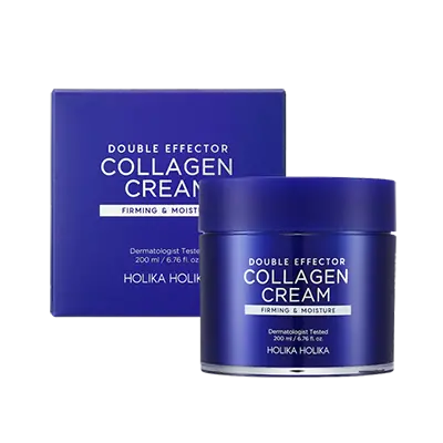 holikaholika Double Effector Collagen Cream 200ml 1Box (30ea)