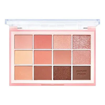holikaholika My Fave Vive Eye Pallete 01 MATURE PEACH 10g 1Box (30ea)