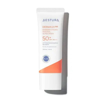AESTURA Derma UV365 Barrier Hydro Mineral Sunscreen 20ml 1Box (300ea)