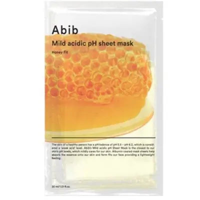Abib Mild acidic pH sheet mask Honey fit 30ml 1Box (30ea)