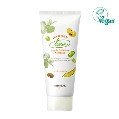 SKIN FOOD GARDEN BEAN GENTLE GEL FOAM CLEANSER 200ml 1Box (10ea)