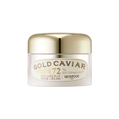 SKIN FOOD GOLD CAVIAR COLLAGEN PLUS MASK CREAM 50g 1Box (6ea)
