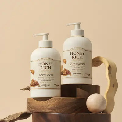 SKIN FOOD HONEY RICH BODY ESSENCE(R22) 450ml 1Box (10ea)