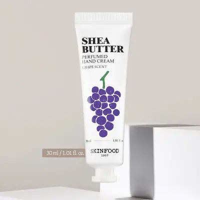 SKIN FOOD SHEABUTTER PERFUMED HAND CREAM(GRAPE SCENT) 30ml 1Box (10ea)
