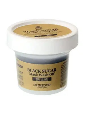 SKIN FOOD BLACK SUGAR MASK WASH OFF 100g 1Box (20ea)
