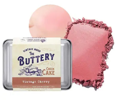 SKIN FOOD BUTTERY CHEEK CAKE 02 VINTAGE CHERRY 9.5g 1Box (6ea)