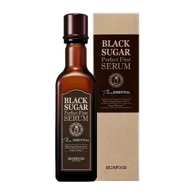 SKIN FOOD BLACK SUGAR PERFECT FIRST SERUM THE ESSENTIAL 120ml 1Box (12ea)