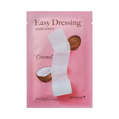 SKIN FOOD EASY DRESSING MASK SHEET, COCONUT JELLY 37g 1Box (20ea)