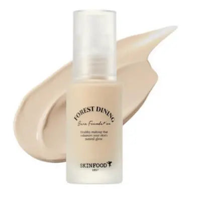 SKIN FOOD FOREST DINING BARE FOUNDATION 01 NATURAL BEIGE 35g 1Box (6ea)