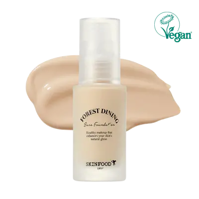 SKIN FOOD FOREST DINING BARE FOUNDATION 02 SAND BEIGE 35g 1Box (6ea)