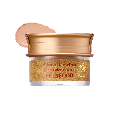 SKIN FOOD SALMON DARKCIRCLE CONCEALER CREAM 01 BLOOMING 10g 1Box (5ea)