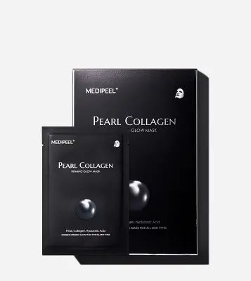 Medipeel PEARL COLLAGEN FIRMING GLOW MASK SHEET 25ml*10pcs 1Box (30ea)