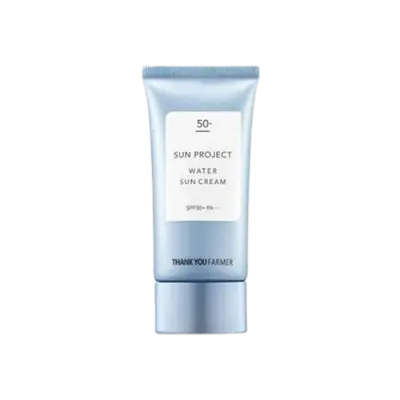 THANK YOU FARMER Sun Project Water Sun Cream SPF50+ PA+++ 50ml 1Box (60ea)