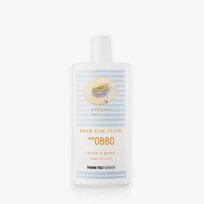 THANK YOU FARMER Safe Sun Fluid Age 0880 100ml 1Box (60ea)