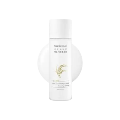 THANK YOU FARMER Rice Pure Essential Toner 200ml 1Box (24ea)