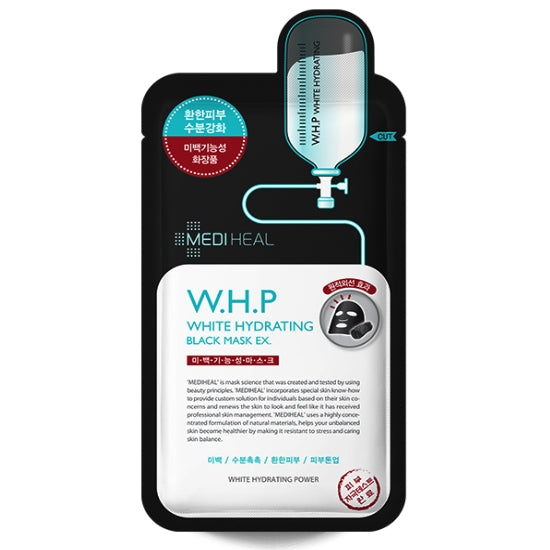 MEDIHEAL W.H.P White Hydrating Black Mask Ex *10_LW 1Box (28ea)