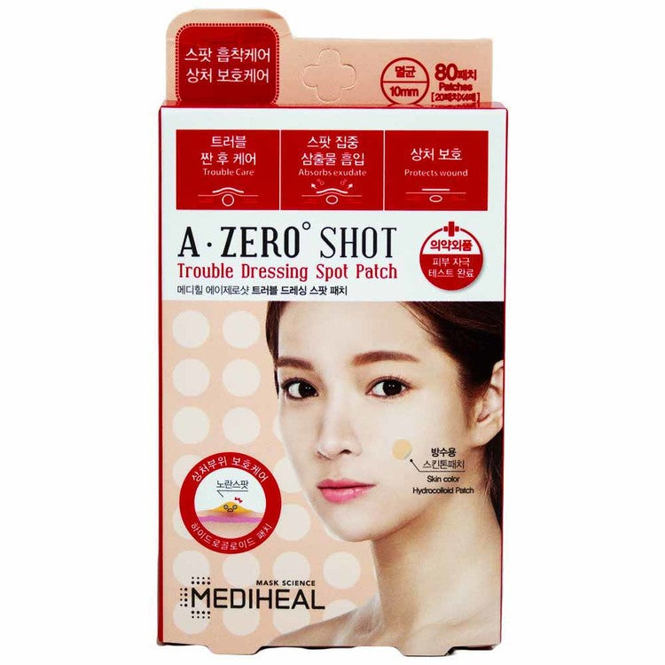 MEDIHEAL A?Zero Shot Skin Dressing Patch *4 1Box (10ea)