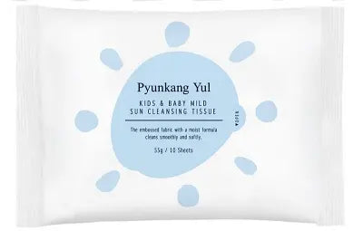 Pyunkang Yul Kids & Baby Mild Sun Cleansing Tissue 55g/10ea 1Box (80ea)