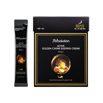 JM solution JMsolution Active Golden Caviar Sleeping Cream Prime 4ml*30ea 1Box (1ea)