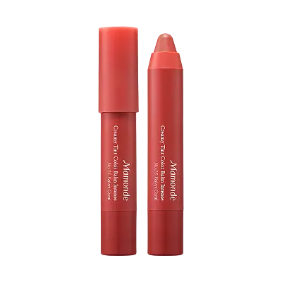 Mamonde Creamy Tint Color Balm Intense #15 Velvet Coral 2.5g 1Box (280ea)