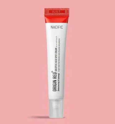 NACIFIC Origin Red Salicylic Acid Spot Cream 20ml 1Box (160ea)