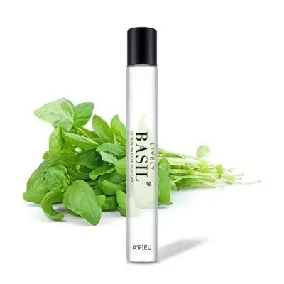 Apieu My Handy Roll On Perfume Basil 10ml 1Box (1ea)