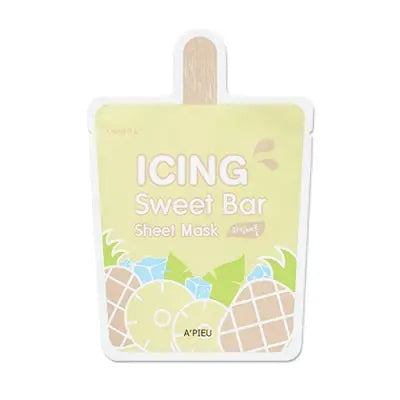 Apieu A'PIEU ICING SWEET BAR SHEET MASK (PINEAPPLE) 1Box (1ea)