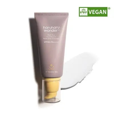 HARUHARU WONDER Black Rice Pure Mineral Relief Daily Sunscreen SPF50+/PA++++ 1Box (80ea)