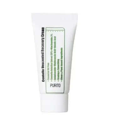 PURITO Centella Unscented Recovery Cream (mini) 12ml 1Box (336ea)