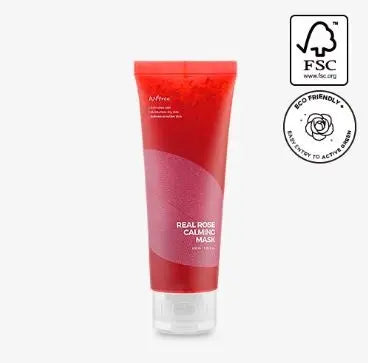 Isntree REAL ROSE CALMING MASK_100ml 1Box (66ea)