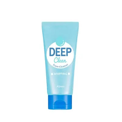 Apieu DEEP_CLEAN_FOAM_CLEANSER_[WHIPPING] 130ml 1Box (50ea)